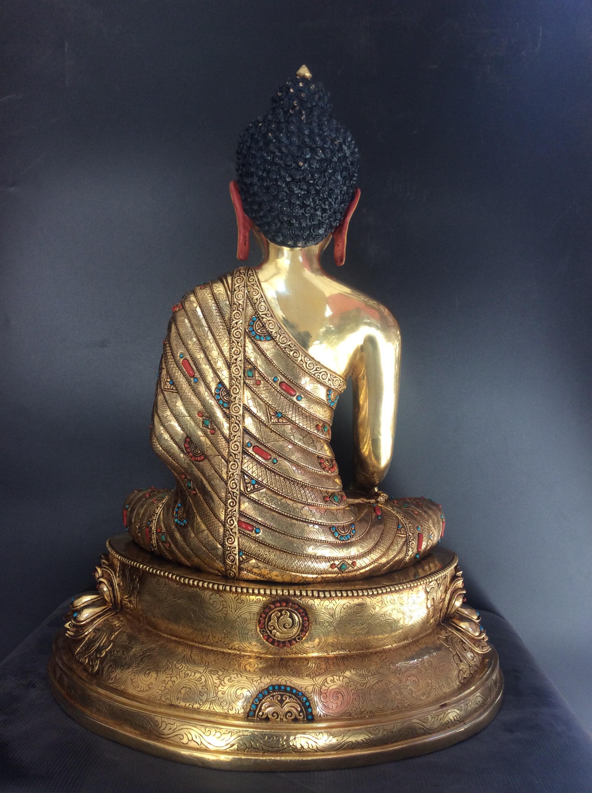 TAM THẾ PHẬT (THÍCH CA - A DI ĐÀ - DƯỢC SƯ) 45CM