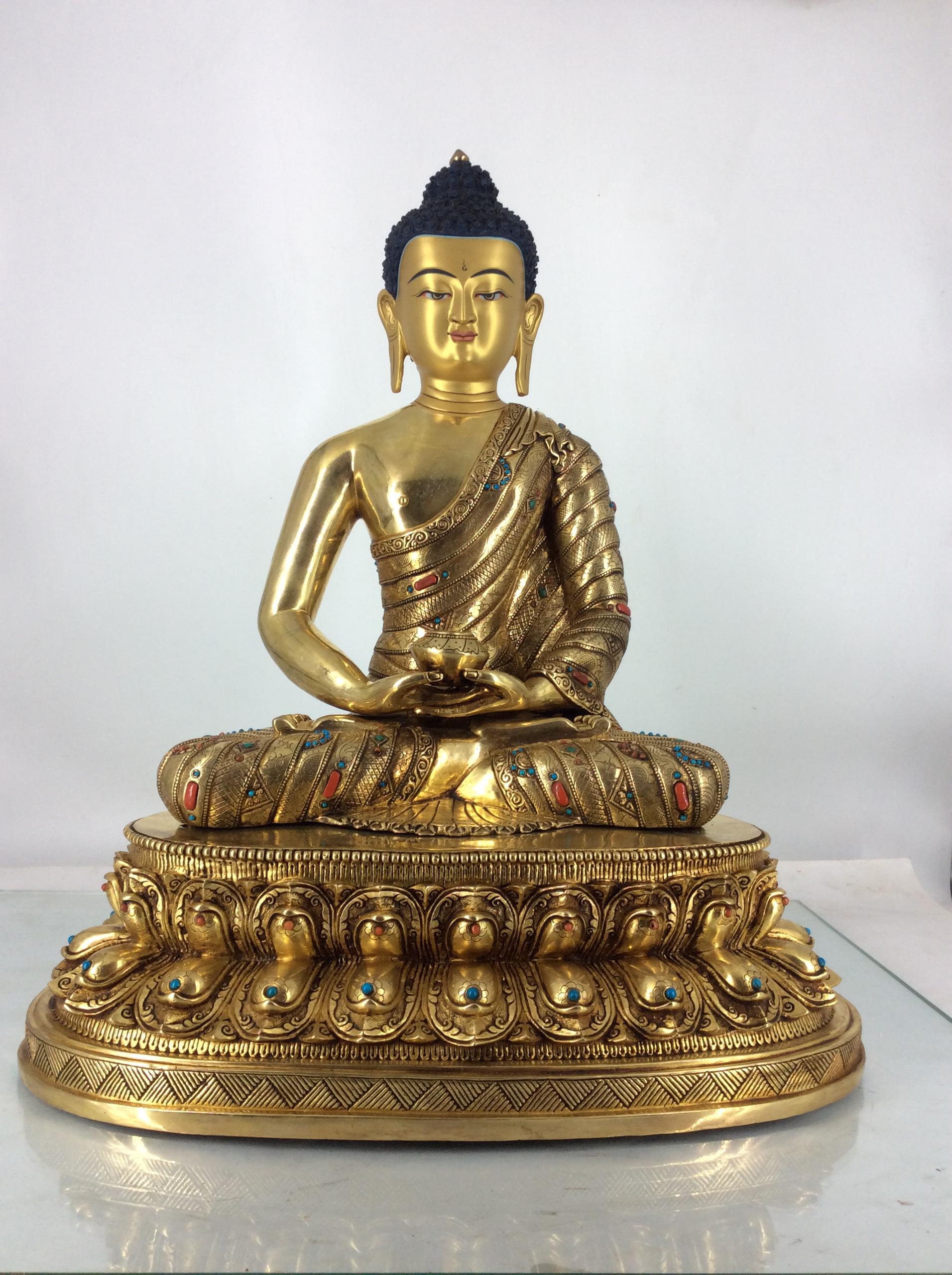 TAM THẾ PHẬT (THÍCH CA - A DI ĐÀ - DƯỢC SƯ) 45CM