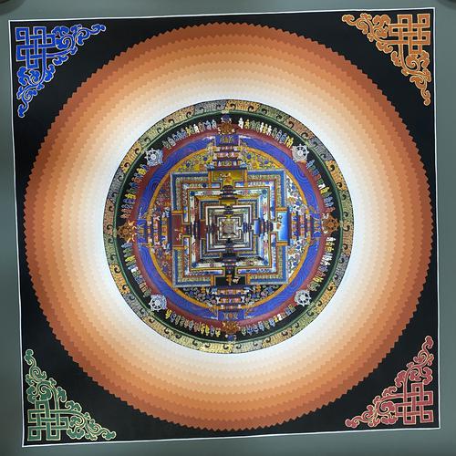 TRANH MANDALA VẼ TAY NEPAL