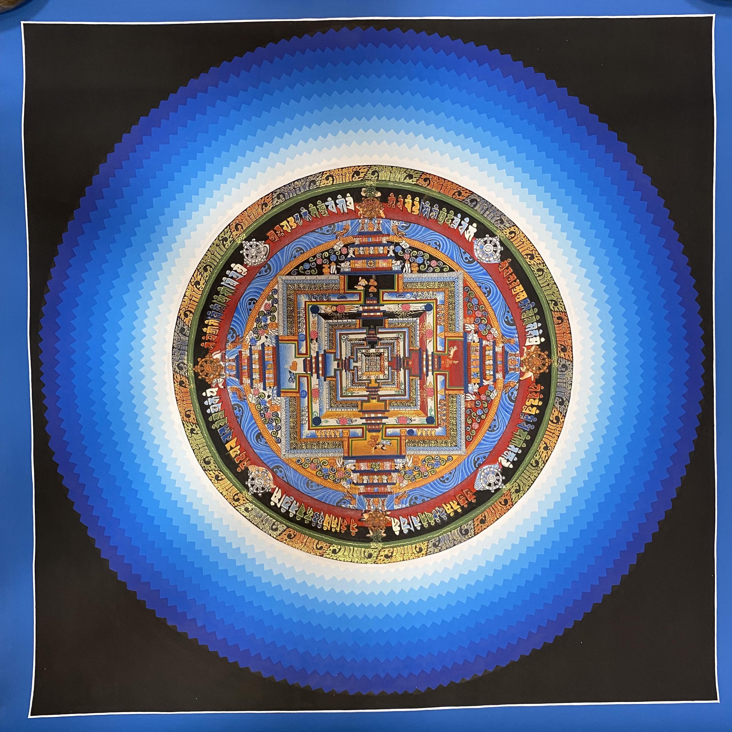 TRANH MANDALA VẼ TAY NEPAL