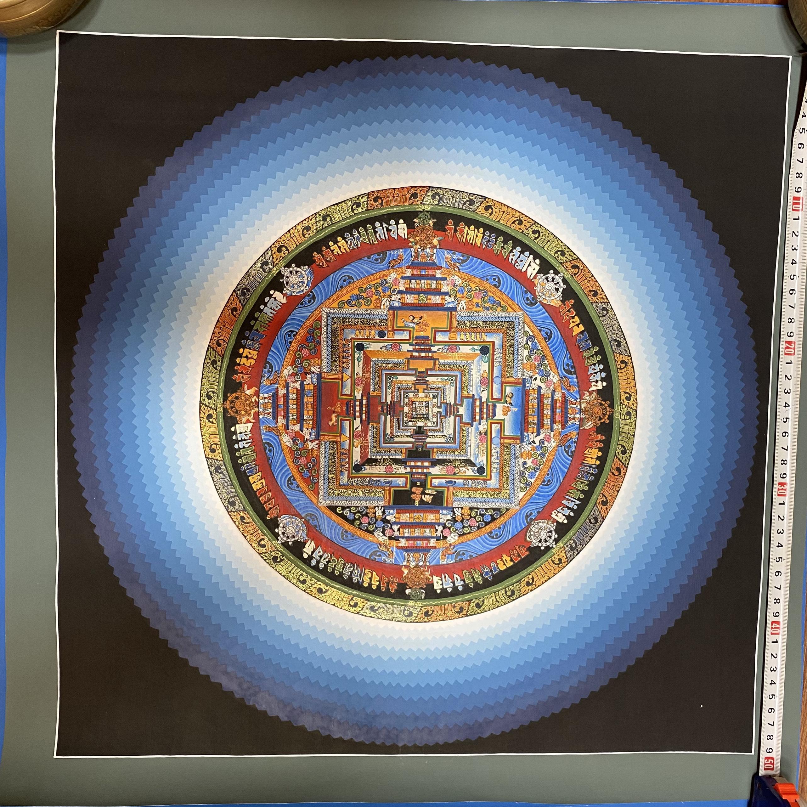 TRANH MANDALA VẼ TAY NEPAL