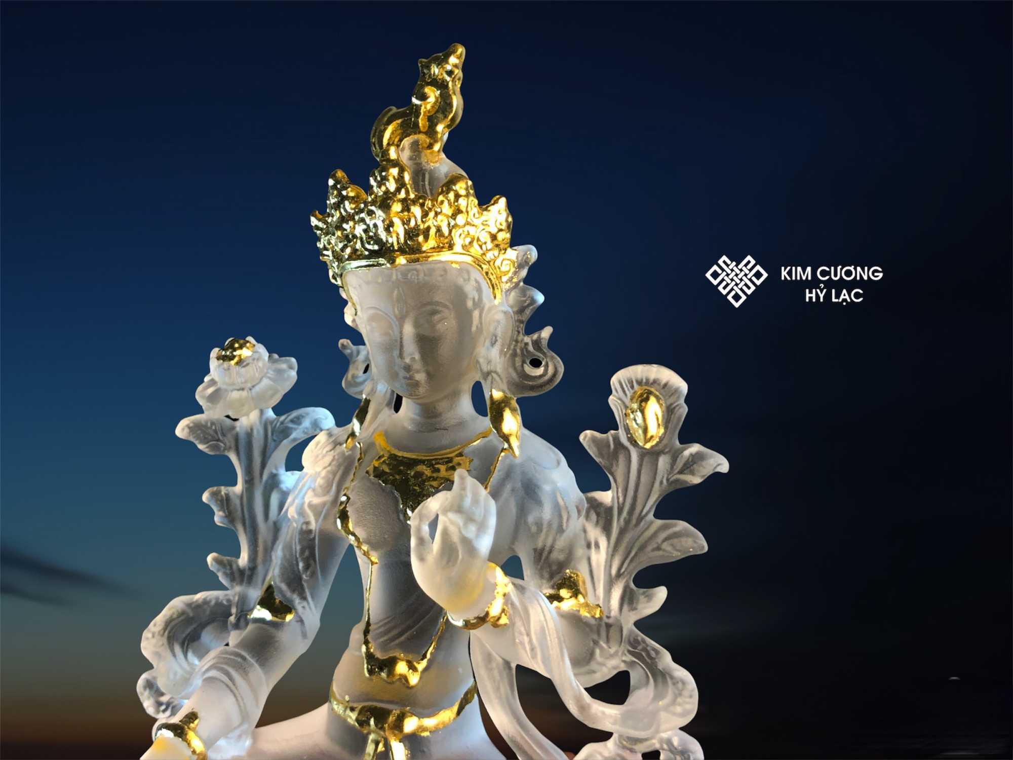 TARA TRẮNG LƯU LY 12CM