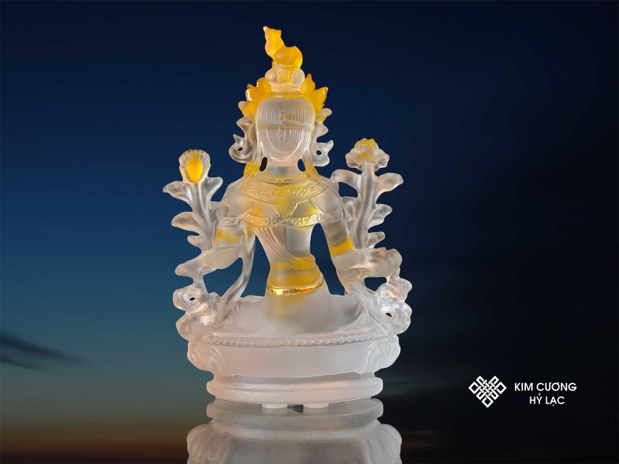 TARA TRẮNG LƯU LY 12CM