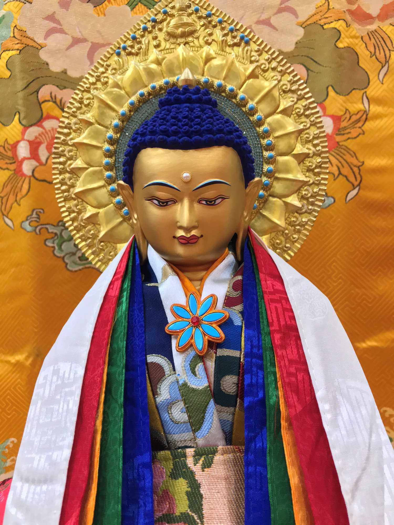 TÔN TƯỢNG A DI ĐÀ TÂY TẠNG 50CM