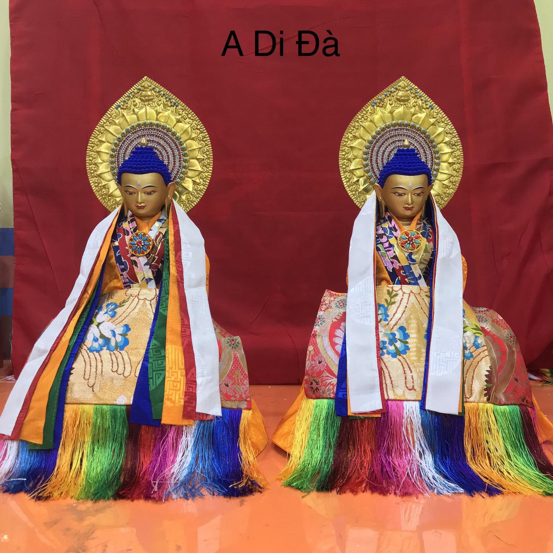 TÔN TƯỢNG A DI ĐÀ TÂY TẠNG 50CM
