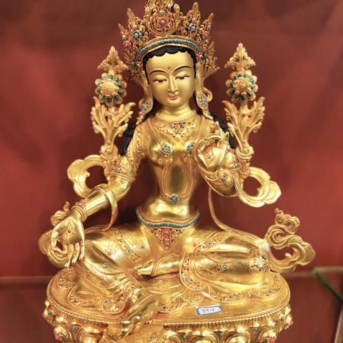 TARA XANH NEPAL CAO CẤP 33CM