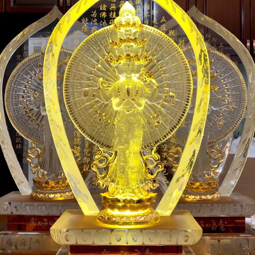 TÔN TƯỢNG THIÊN THỦ THIÊN NHÃN LƯU LY 49CM