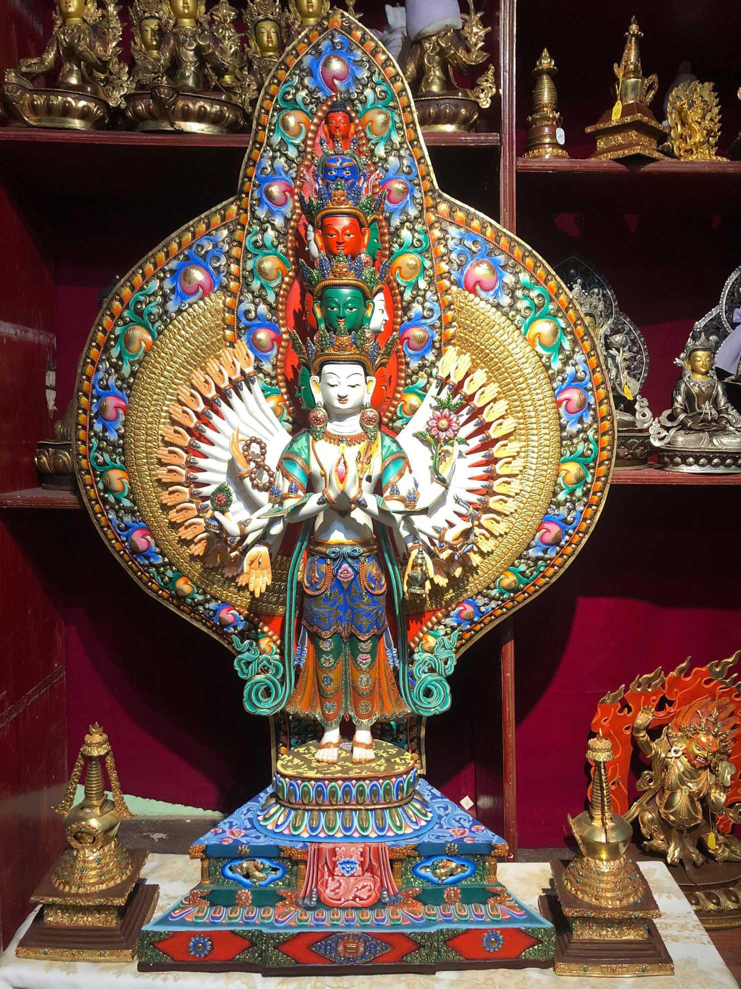 TÔN TƯỢNG THIÊN THỦ THIÊN NHÃN 130CM