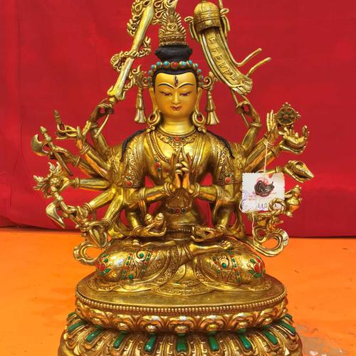 TÔN TƯỢNG CHUẨN ĐỀ NEPAL CAO CẤP 39CM