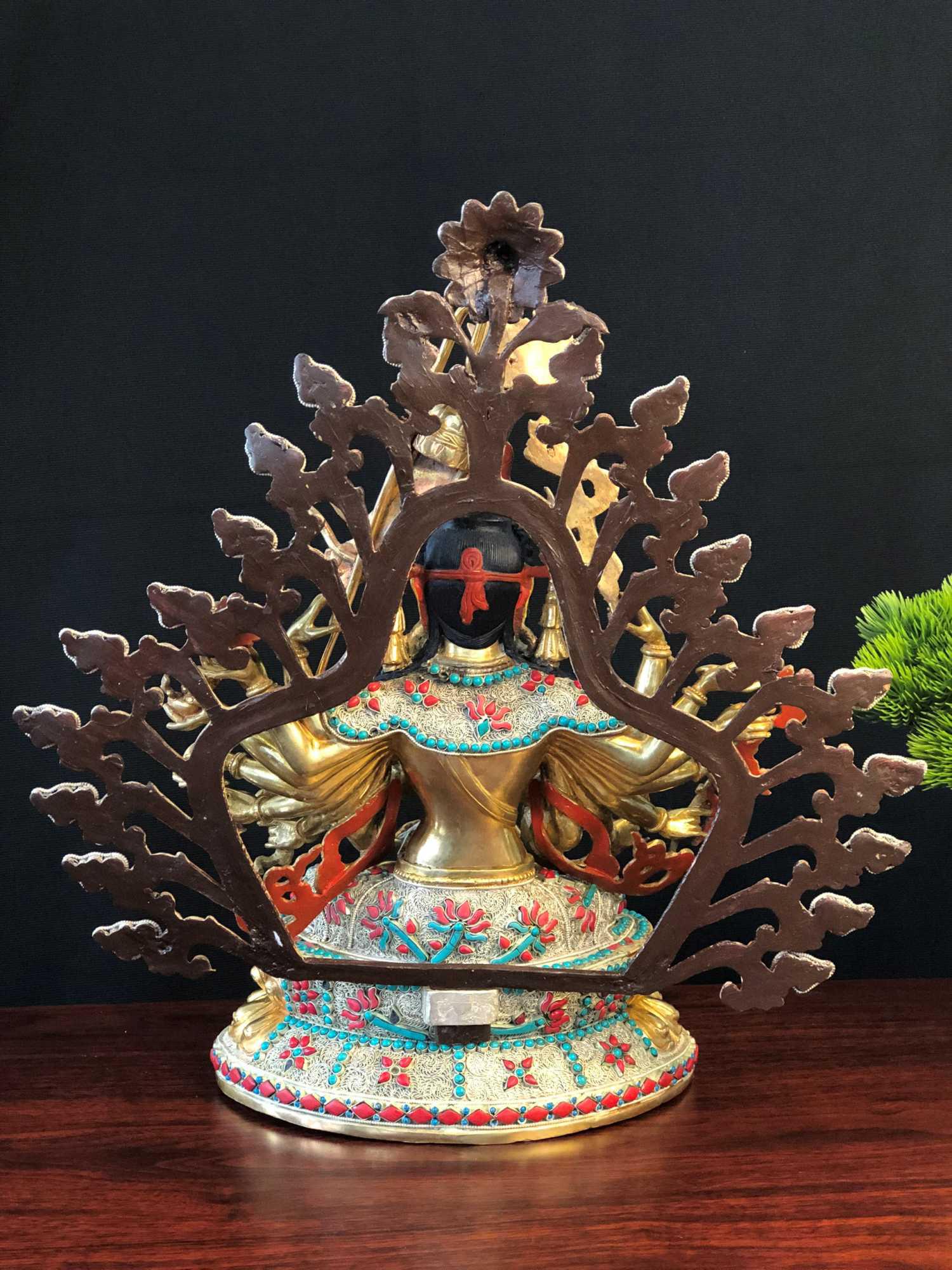 TÔN TƯỢNG CHUẨN ĐỀ CẨN ĐÁ CAO CẤP NEPAL 41CM