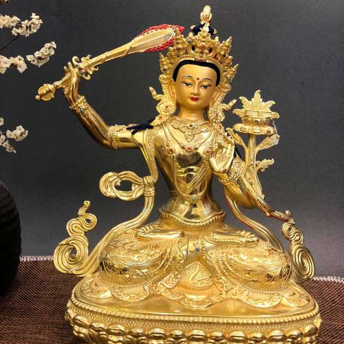 TÔN TƯỢNG VĂN THÙ SƯ LỢI BỒ TÁT ĐÀI LOAN LOẠI 1 17-23-33CM