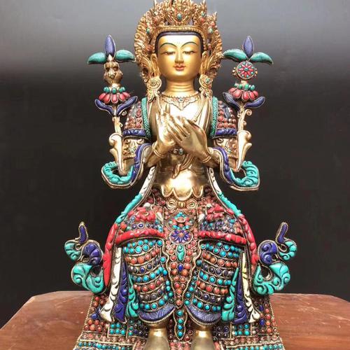 TÔN TƯỢNG NGÀI DI LẶC CẨN ĐÁ CAO CẤP NEPAL 35CM