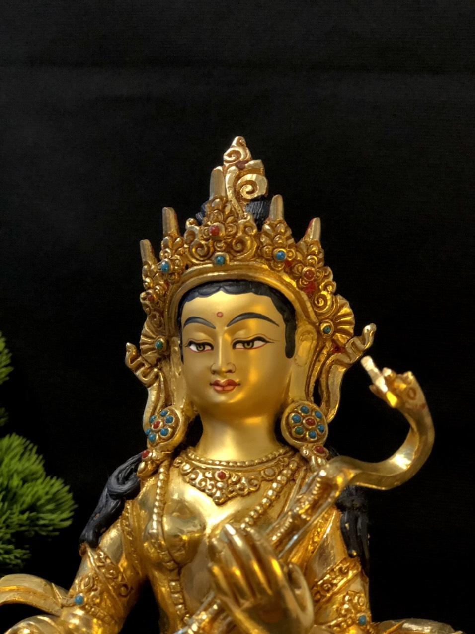 TÔN TƯỢNG DIỆU ÂM THIÊN NỮ NEPAL 23CM