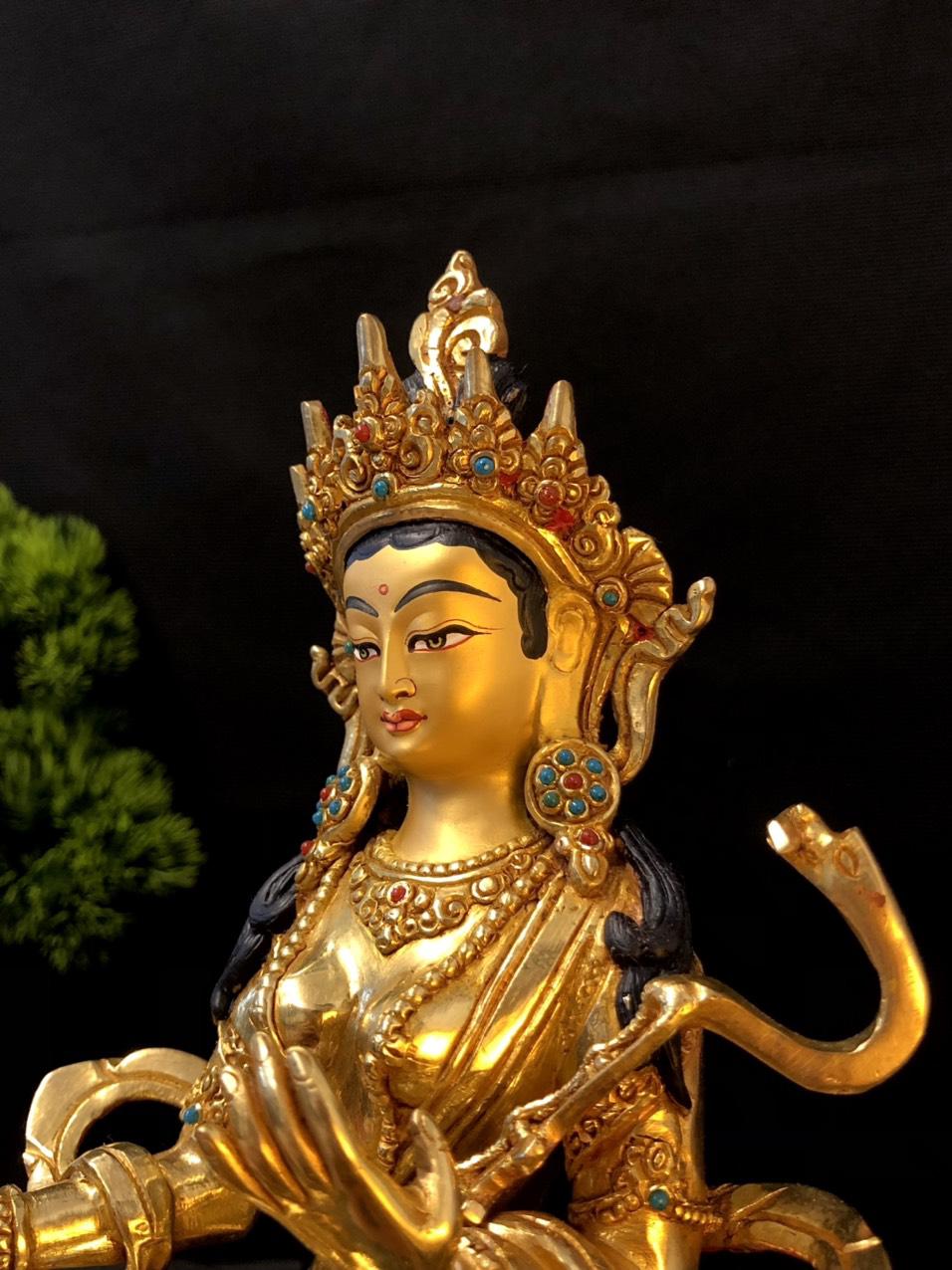 TÔN TƯỢNG DIỆU ÂM THIÊN NỮ NEPAL 23CM