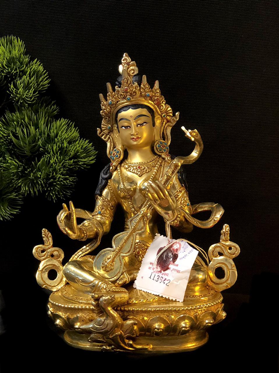 TÔN TƯỢNG DIỆU ÂM THIÊN NỮ NEPAL 23CM