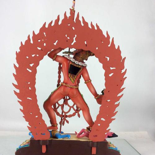 TÔN TƯỢNG DU GIÀ THÁNH NỮ DAKINI TÂY TẠNG 33CM