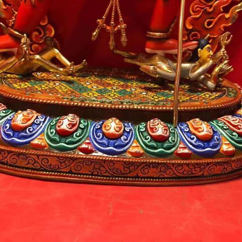 TÔN TƯỢNG DU GIÀ THÁNH NỮ DAKINI NEPAL CAO CẤP 50CM