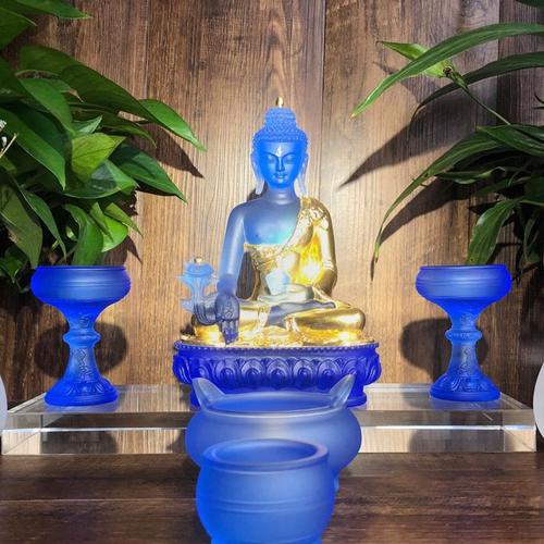 BỘ TƯỢNG ĐỨC PHẬT DƯỢC SƯ 21CM