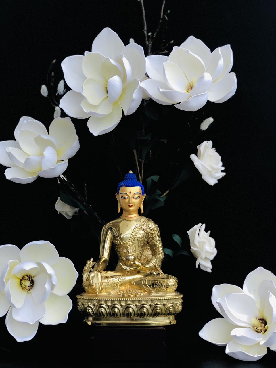 TÔN TƯỢNG DƯỢC SƯ ĐÀI LOAN LOẠI 1 17CM - 23CM - 33CM
