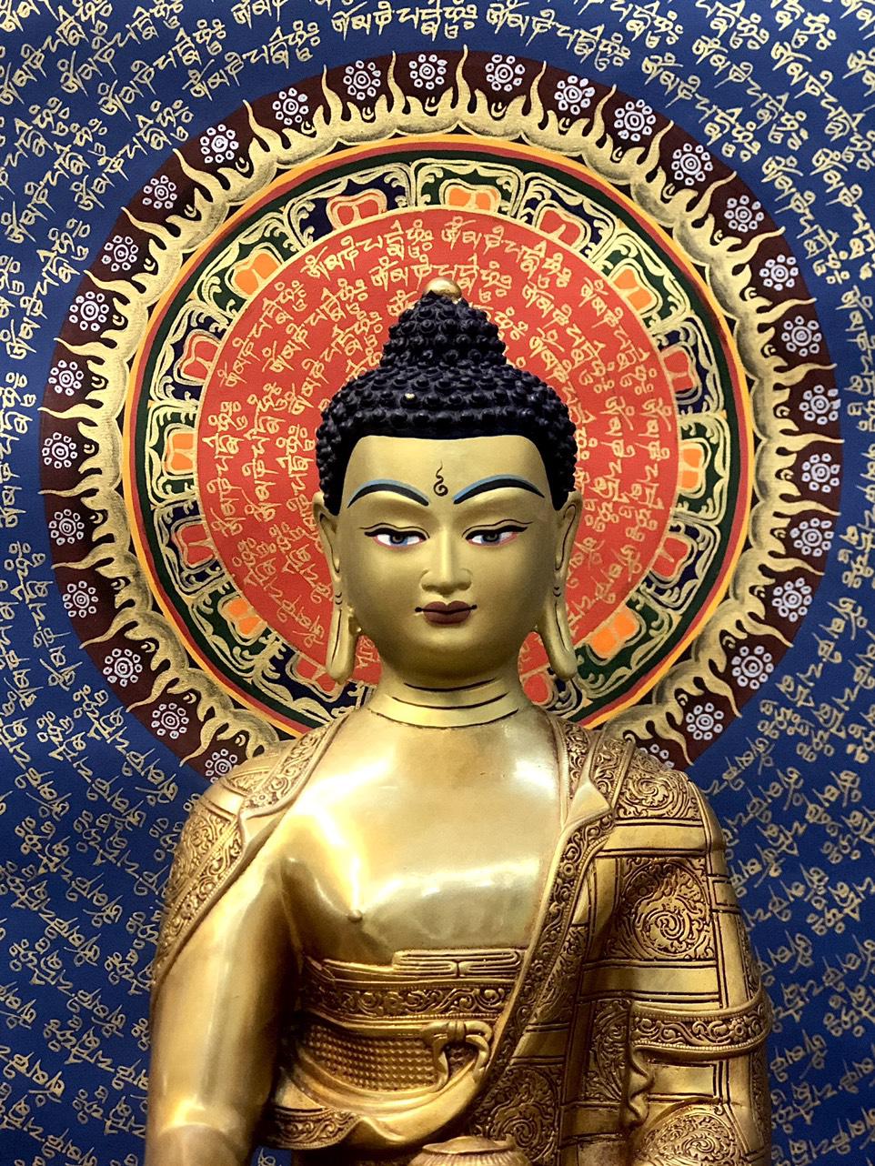 TÔN TƯỢNG THÍCH CA MÂU NI 30CM