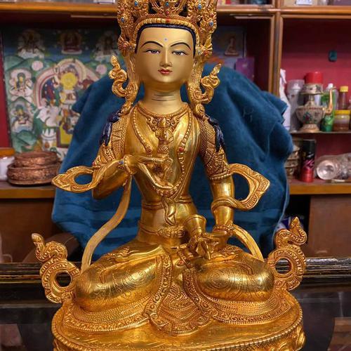 TÔN TƯỢNG NGÀI KIM CANG TÁT ĐOẢ NEPAL 33CM