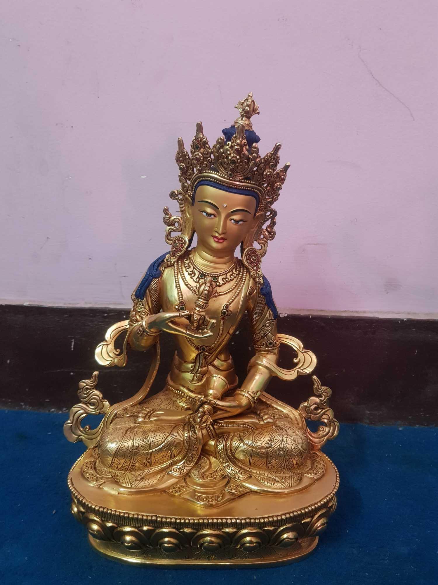 TÔN TƯỢNG NGÀI KIM CANG TÁT ĐOẢ NEPAL34CM