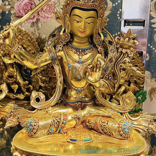 TÔN TƯỢNG VĂN THÙ CAO CẤP 33CM