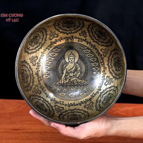 CHUÔNG XOAY TÂM A DI ĐÀ 23CM