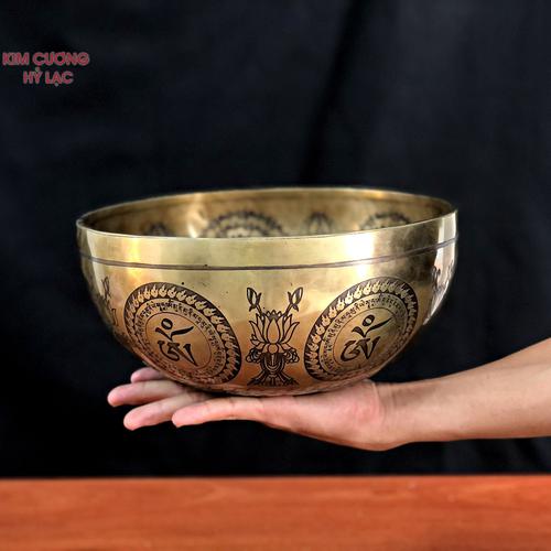 CHUÔNG XOAY TÂM CHUỲ KIM CANG 26CM