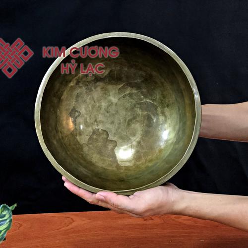 CHUÔNG XOAY HOA VĂN KHẮC NỔI 25CM