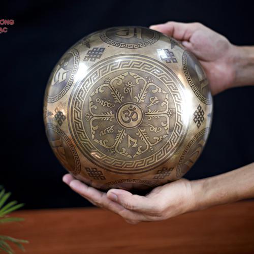 CHUÔNG XOAY TÂM DƯỢC SƯ 22CM
