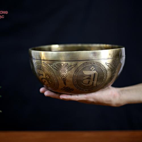 CHUÔNG XOAY TÂM DƯỢC SƯ 22CM