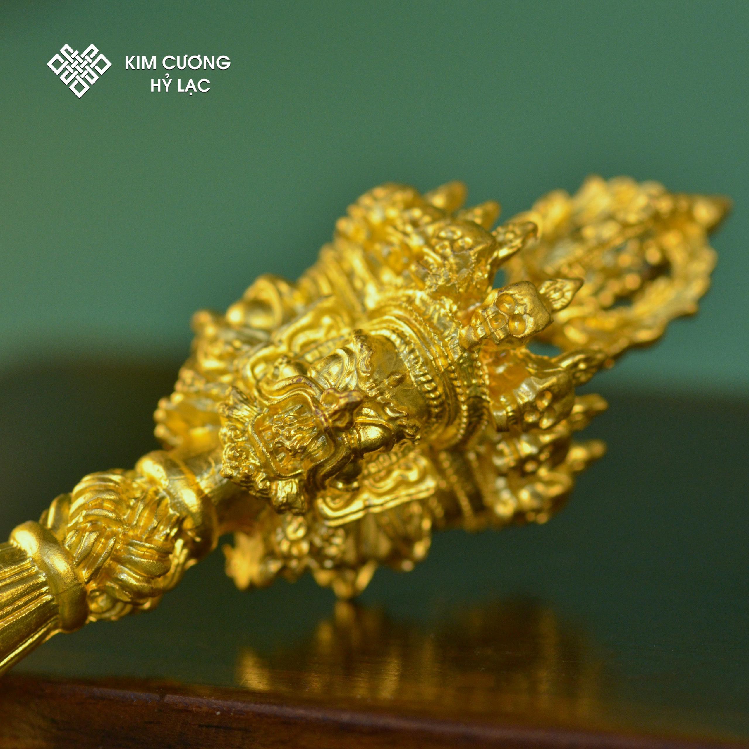Dao phổ ba hợp kim mạ màu vàng/ màu đồng 22cm