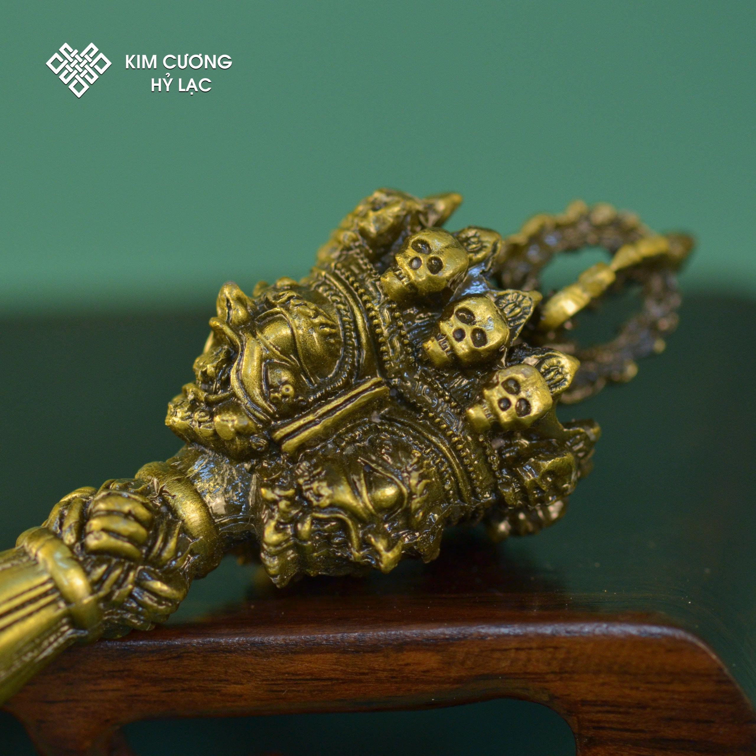Dao phổ ba hợp kim mạ màu vàng/ màu đồng 22cm