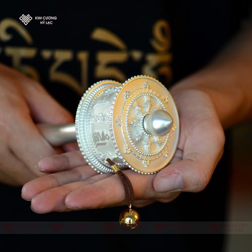 Kinh luân cầm tay hợp kim 3 màu