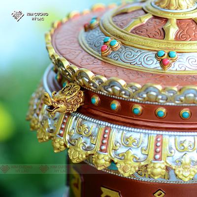 KINH LUÂN ĐIỆN MẪU MỚI ĐỒNG NÂU 