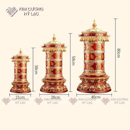 KINH LUÂN ĐIỆN MẪU MỚI ĐỒNG NÂU