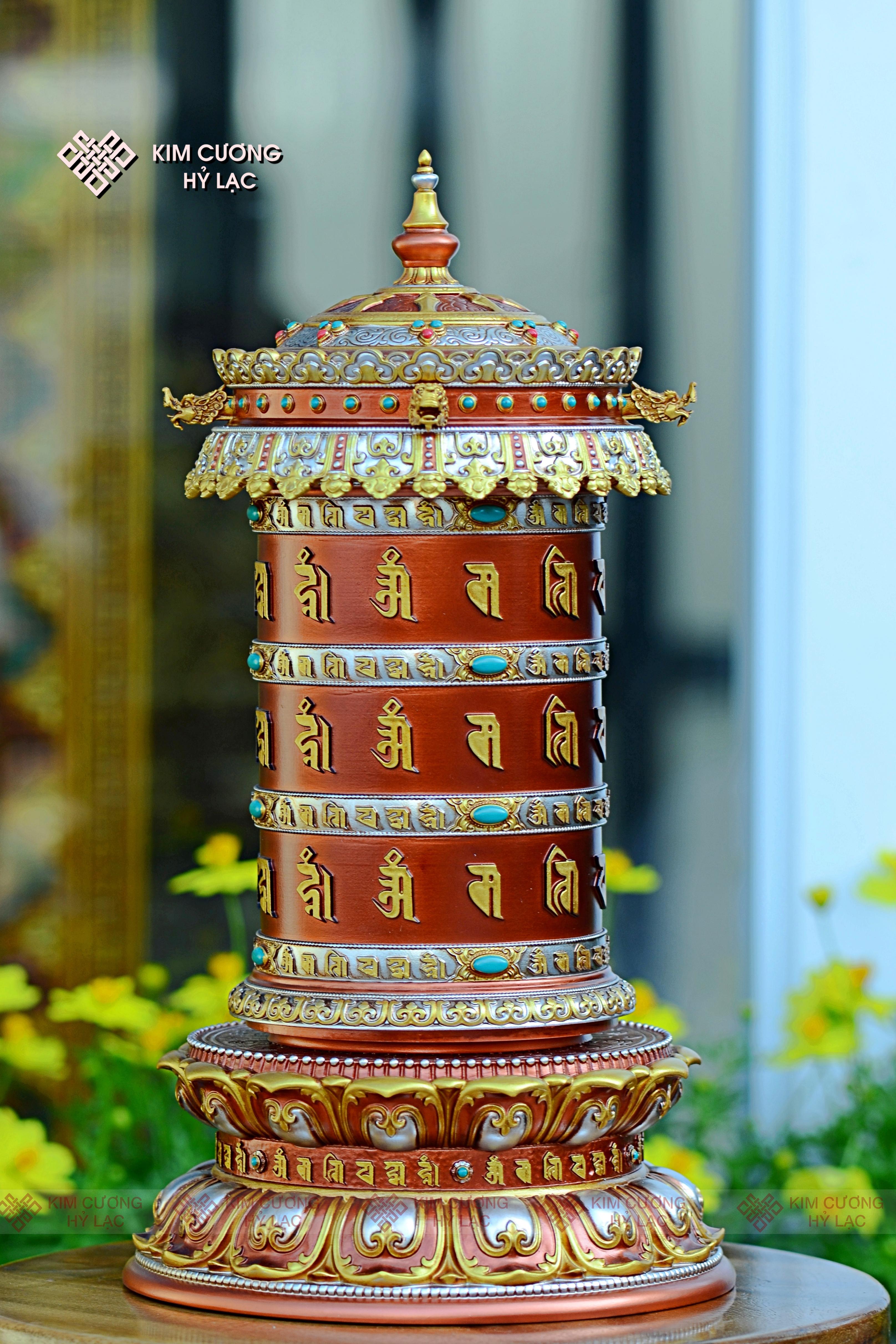 KINH LUÂN ĐIỆN MẪU MỚI ĐỒNG NÂU