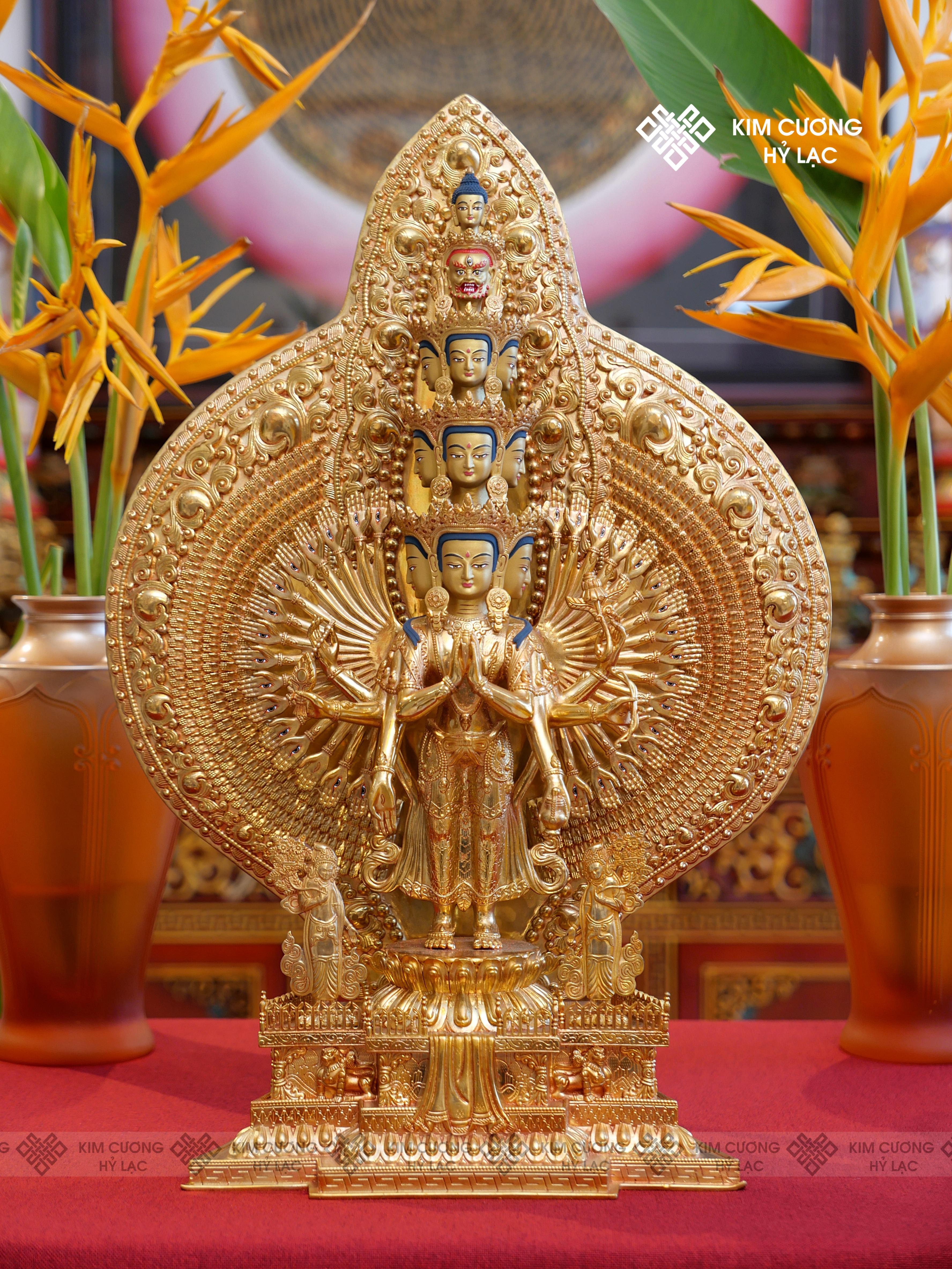 Tôn Thượng Thiên Thủ Thiên Nhãn 50cm