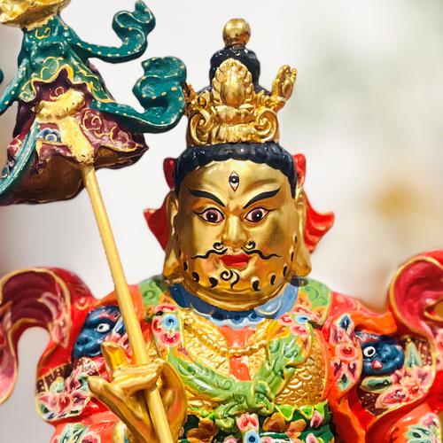 TÔN TƯỢNG TÀI BẢO THIÊN VƯƠNG 30CM