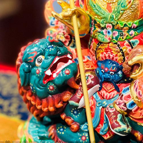 TÔN TƯỢNG TÀI BẢO THIÊN VƯƠNG 30CM