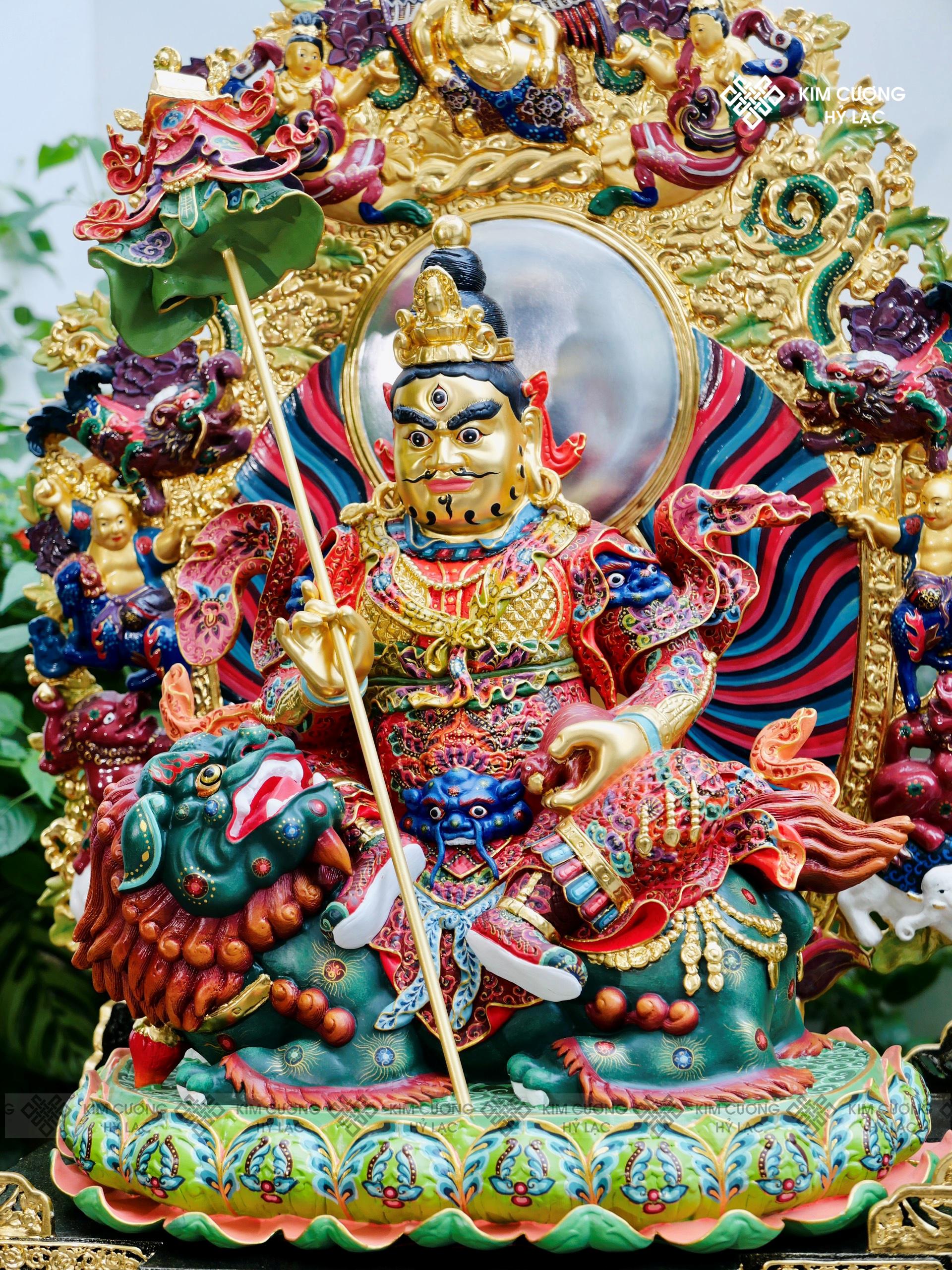 TÔN TƯỢNG TÀI BẢO THIÊN VƯƠNG 90CM