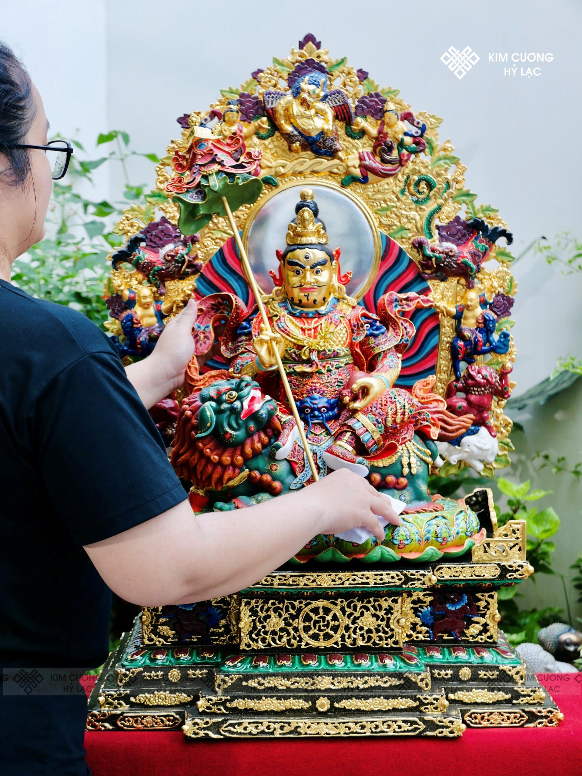 TÔN TƯỢNG TÀI BẢO THIÊN VƯƠNG 90CM
