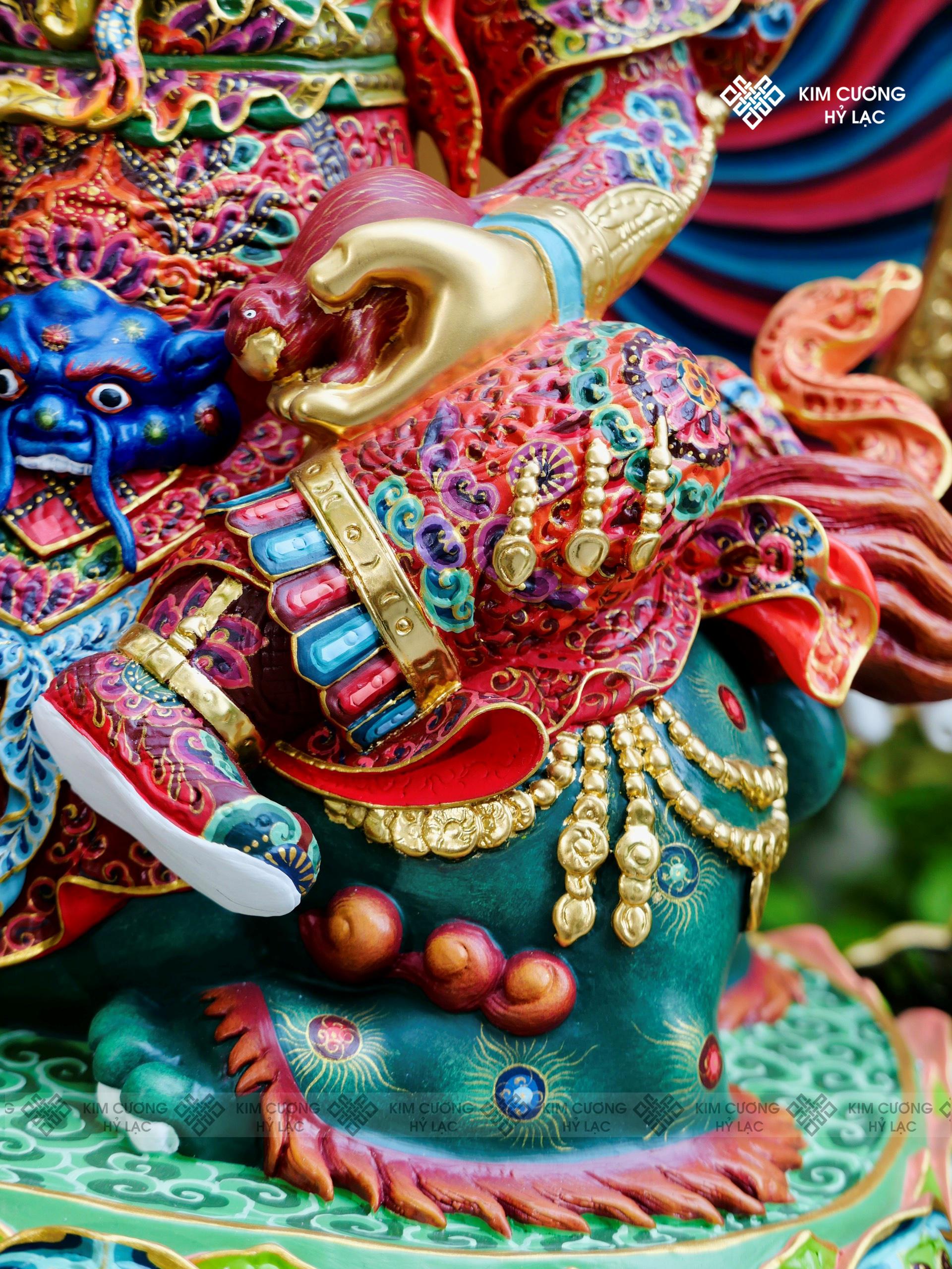 TÔN TƯỢNG TÀI BẢO THIÊN VƯƠNG 90CM