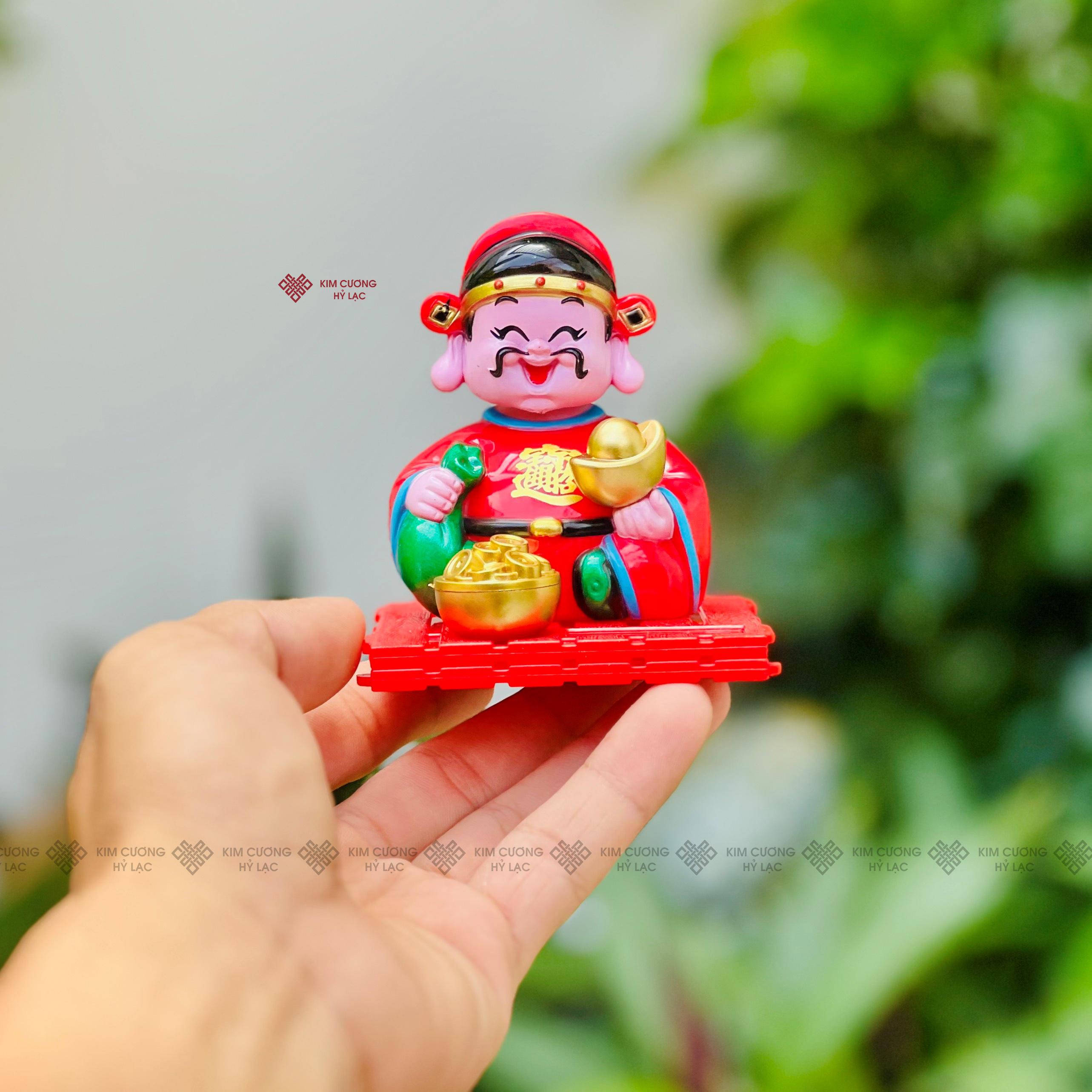 TÔN TƯỢNG THẦN TÀI GẬT GÙ 8CM