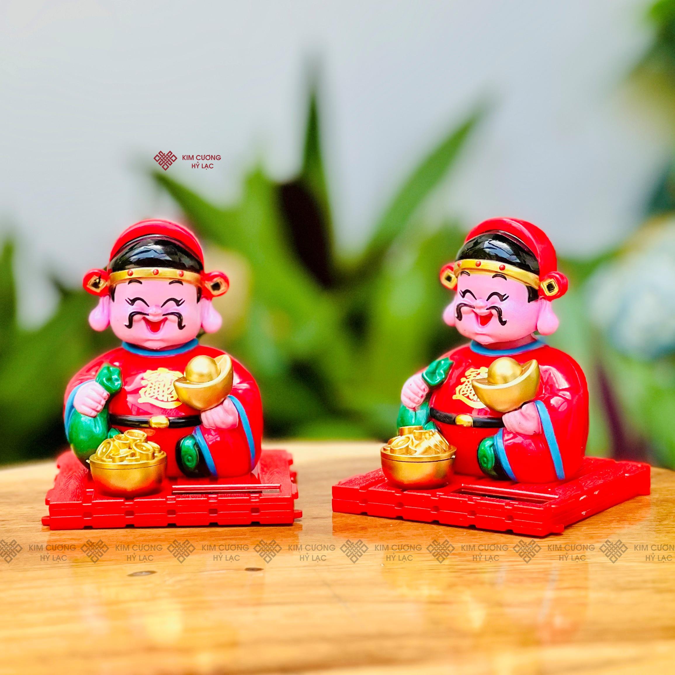 TÔN TƯỢNG THẦN TÀI GẬT GÙ 8CM