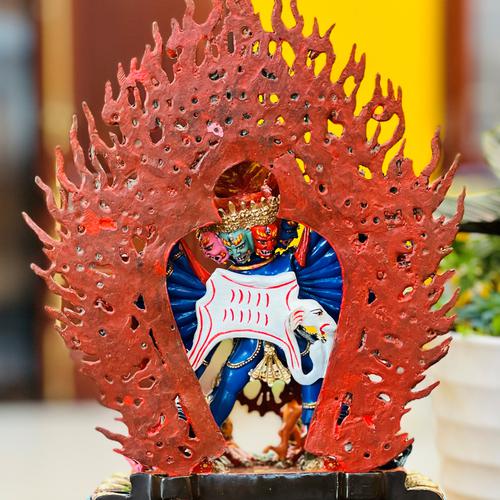 TT YAMANTAKA NEPAL ĐỒNG VẼ MÀU 28CM