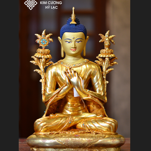 TÔN TƯỢNG ĐẠI NHẬT NHƯ LAI NEPAL 41CM