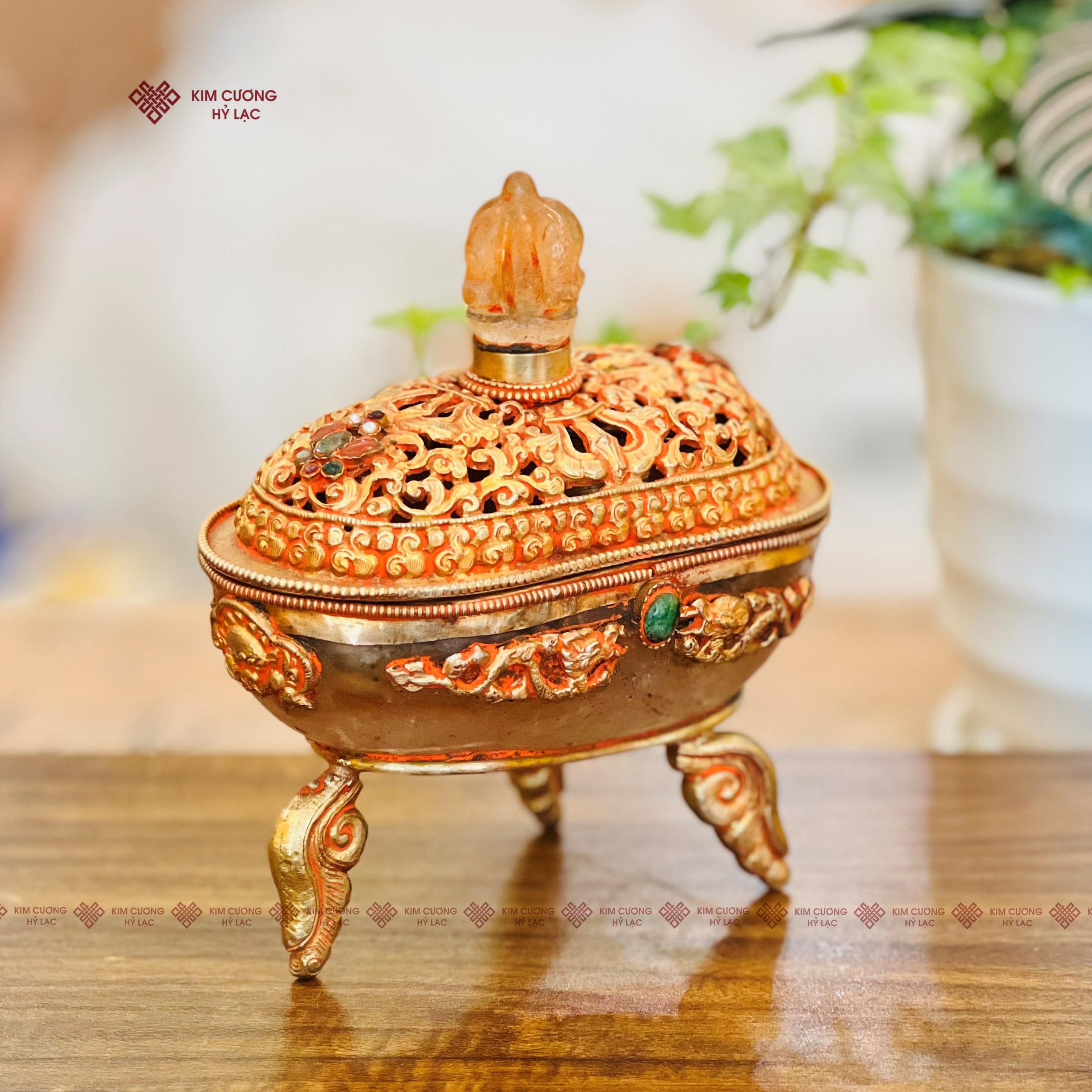 BÁT SỌ THẠCH ANH NEPAL HỒNG