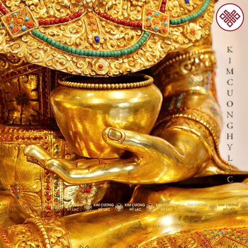 TƯỢNG PHẬT THÍCH CA BÁT TUẾ ĐẲNG THÂN 133CM – TÔN TƯỢNG THIẾU NIÊN THÍCH CA THIÊNG LIÊNG TỪ TÂY TẠNG
